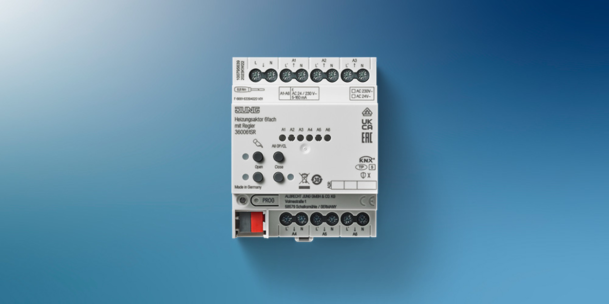KNX Heizungsaktor 6-fach bei Elektrotechnik Kreher GmbH in Frankfurt