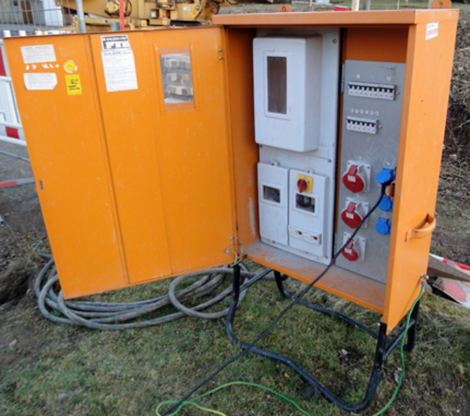 Baustromkasten bei Elektrotechnik Kreher GmbH in Frankfurt