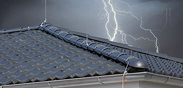Äußerer Blitzschutz bei Elektrotechnik Kreher GmbH in Frankfurt